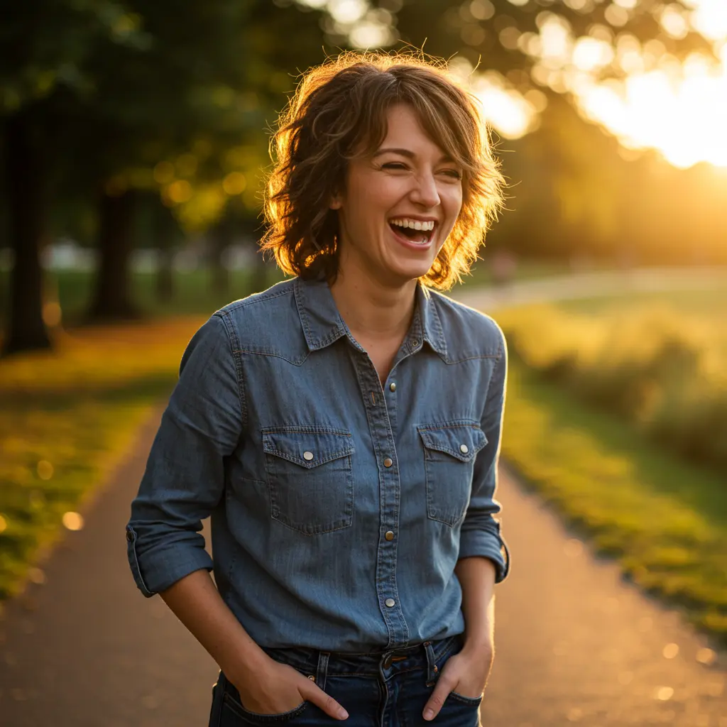 Shaggy Pixie Mullet with Voluminous Layers