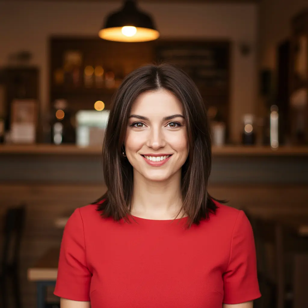 Mid-Length Hair with Flicked Ends