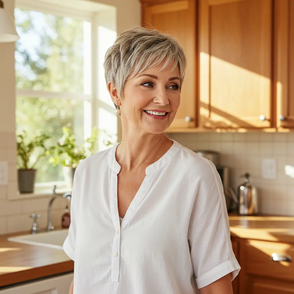 Low-Maintenance Pixie Crop