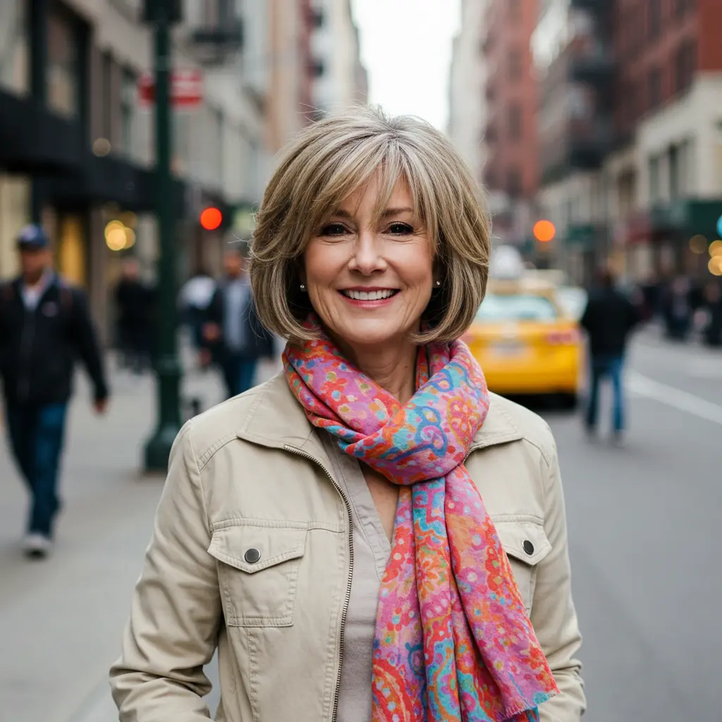 Medium Bob Cut with Subtle Layers