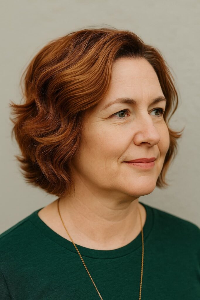 Super Modern Layered Bob for Thick Hair