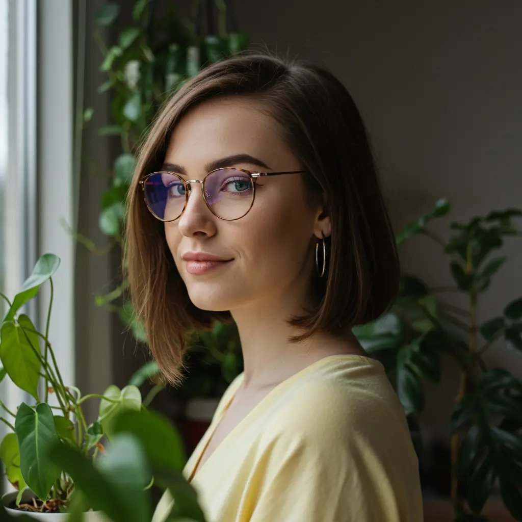 Youthful Long Bob for Round Faces