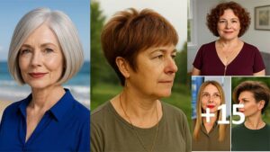 15 Flattering Short Hairstyles for Women Over 50