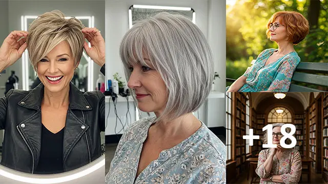 18 Stunning Low-Maintenance Bob Haircuts for Women Over 60