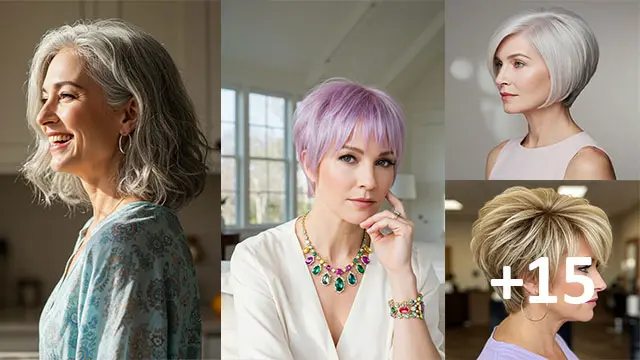 15 Best Short Haircuts for Older Women to Try Now