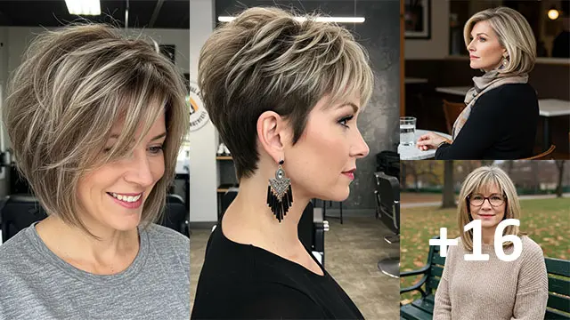 16 Stunning Bob Hairstyles for Women Over 40 with Fine Hair