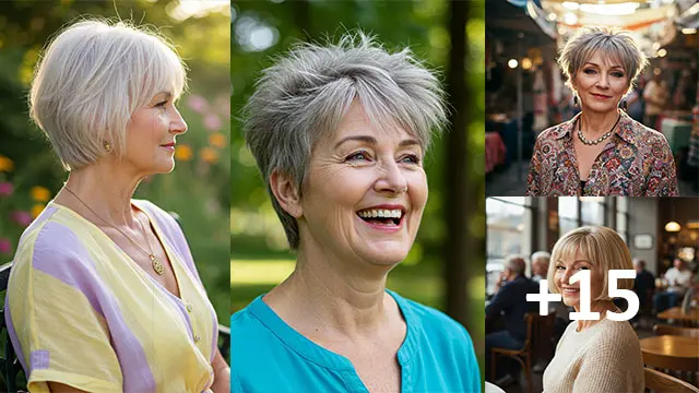 15 Trendy Short Haircuts for Older Women You’ll Love