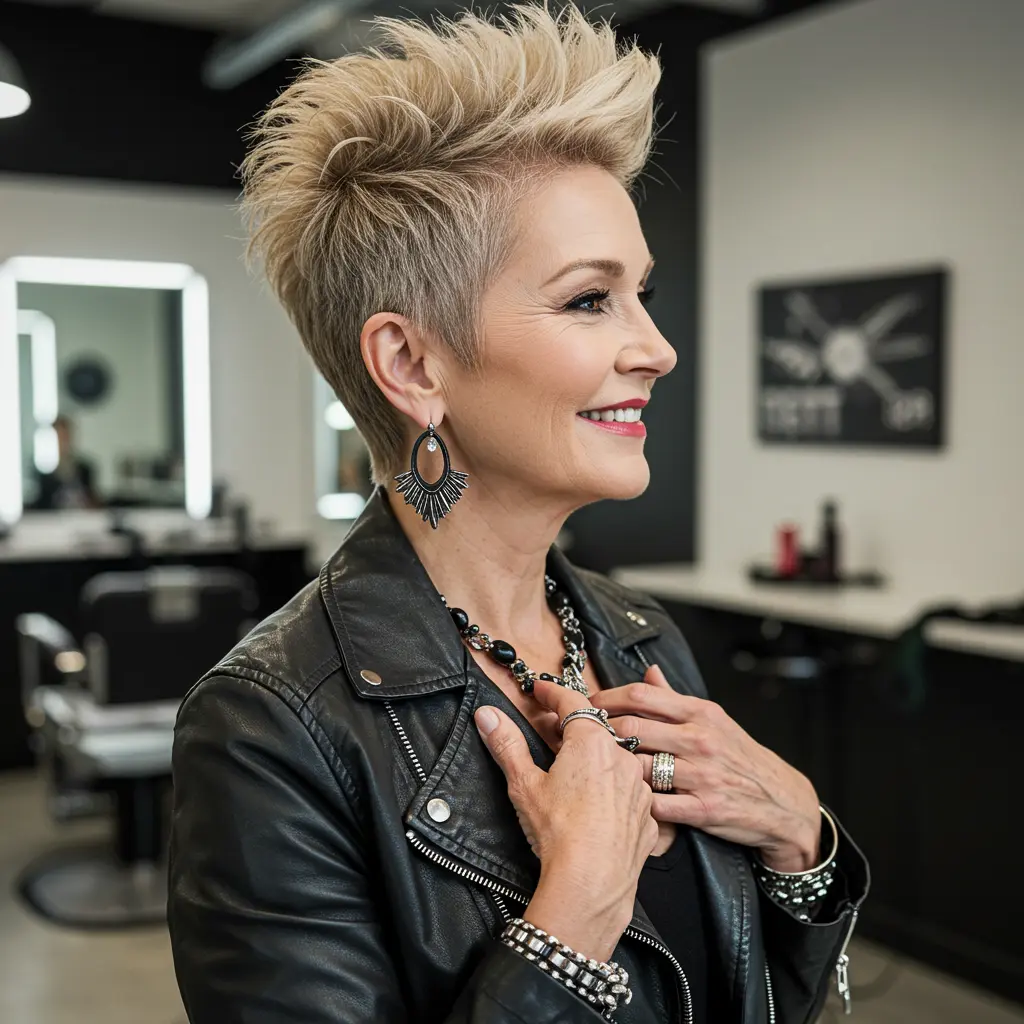 The Spiky Pixie Haircut