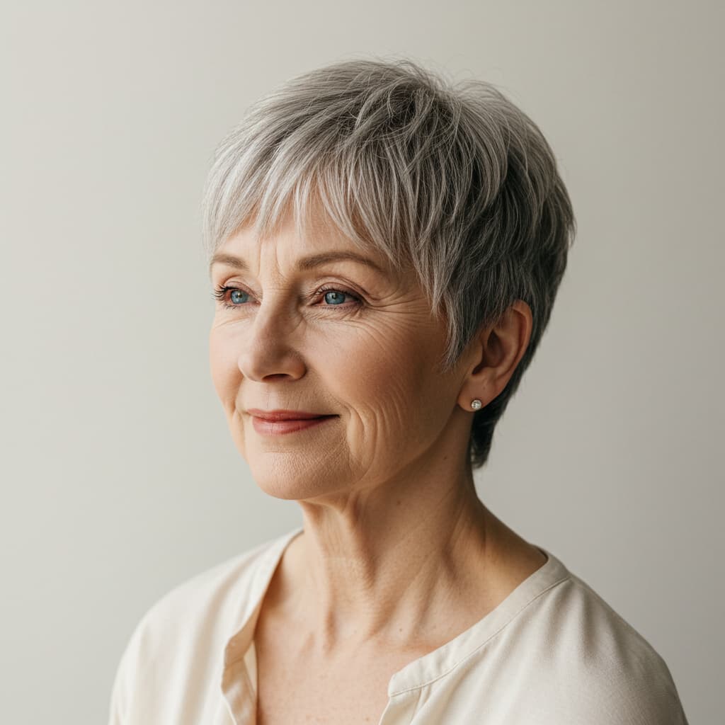 Extra Short Wolf Cut