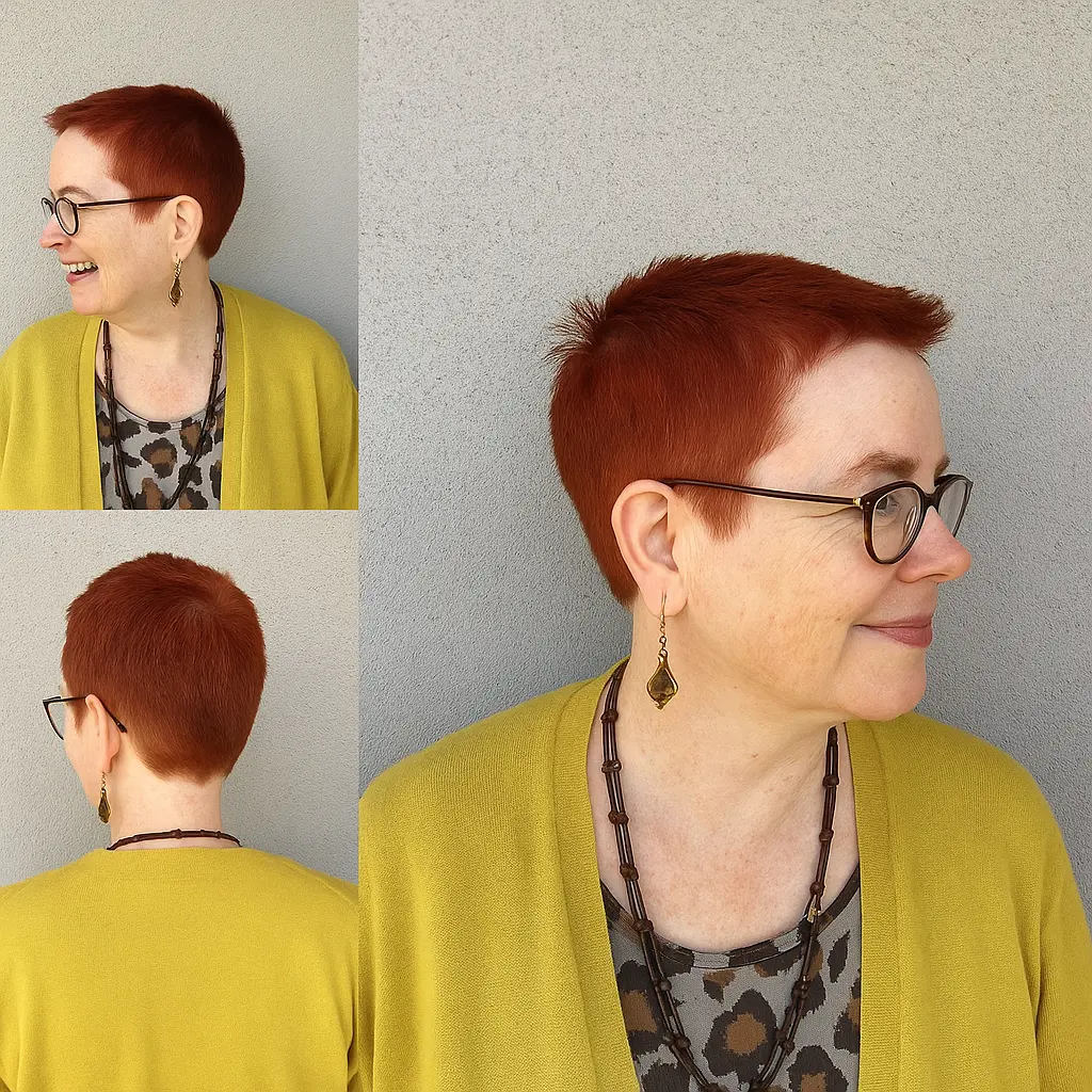 Sassy Short Pixie Hair Cut