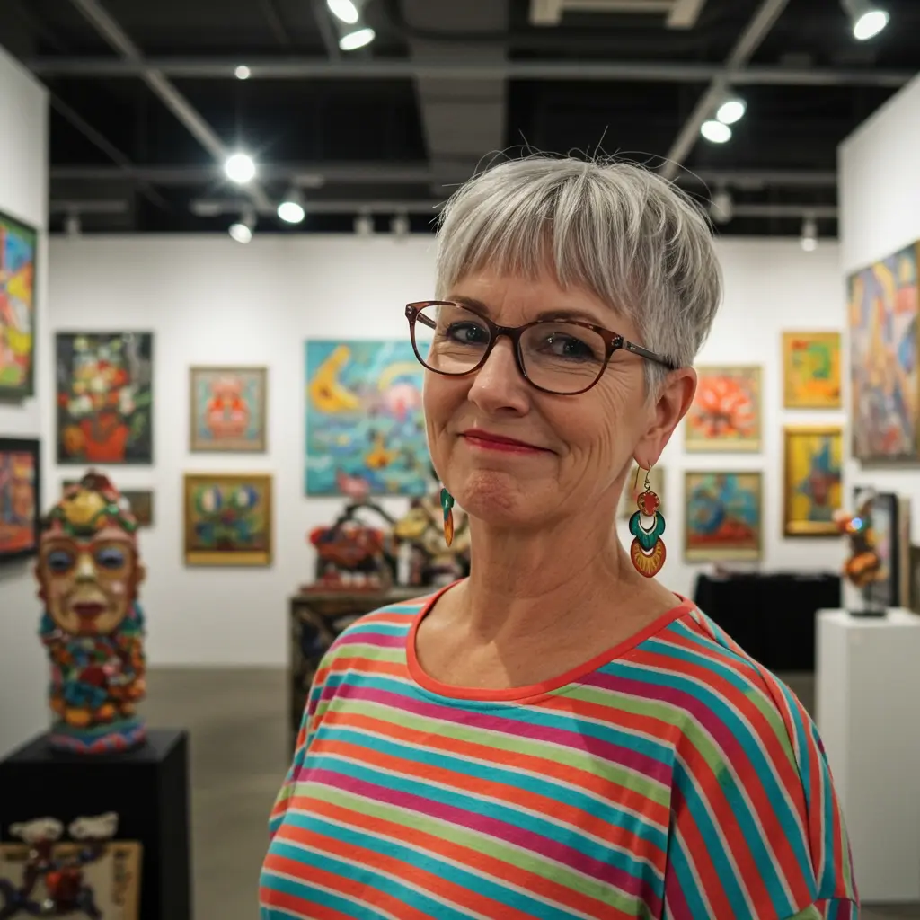 Pixie Bowl Cut for Short Hair