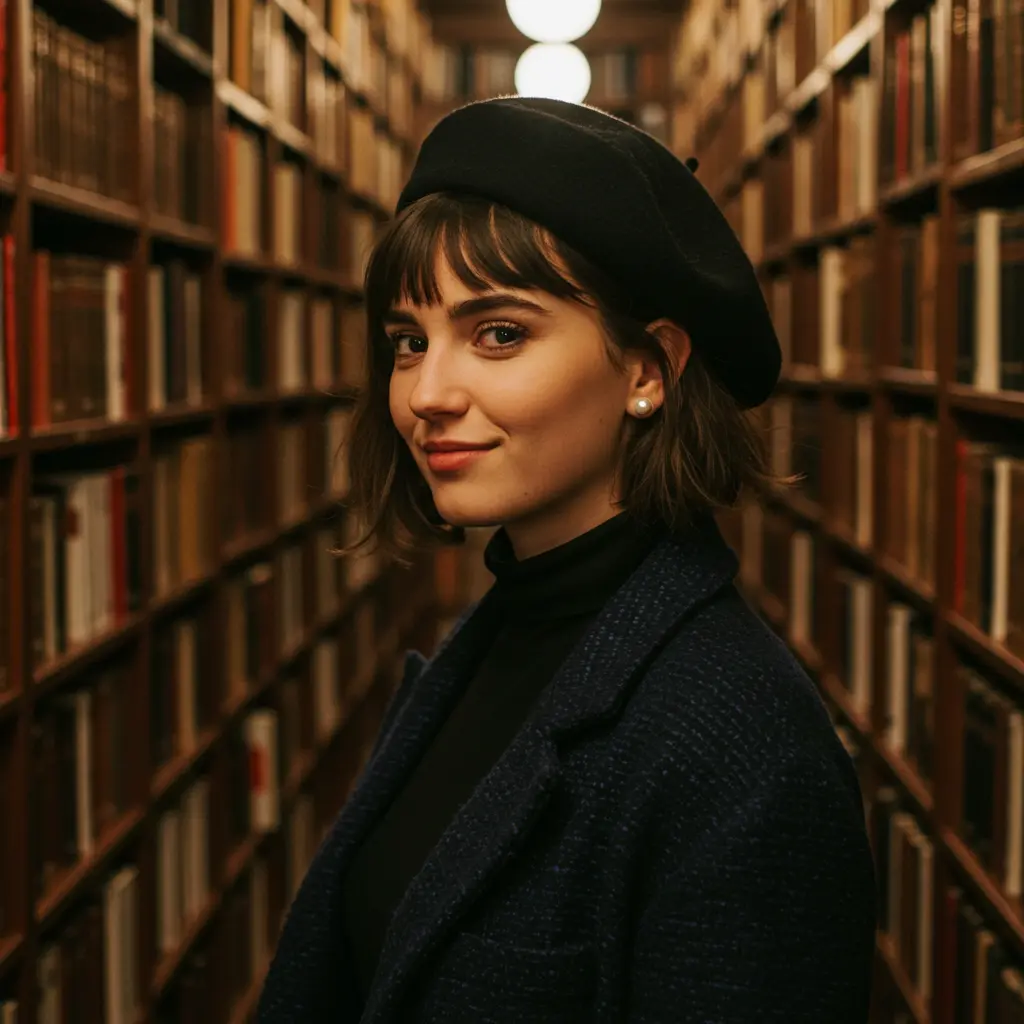 Short French Bob With Micro Bangs