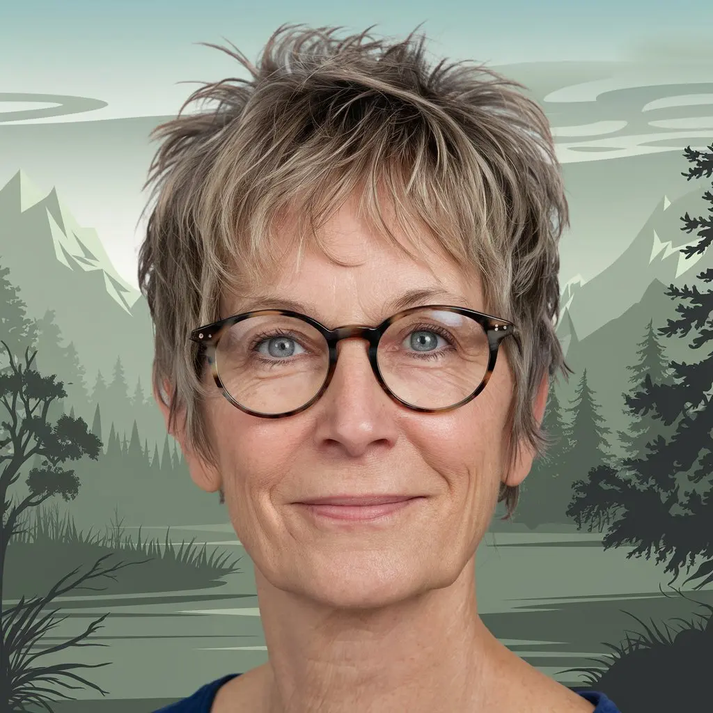 Choppy Pixie for Thin Hair