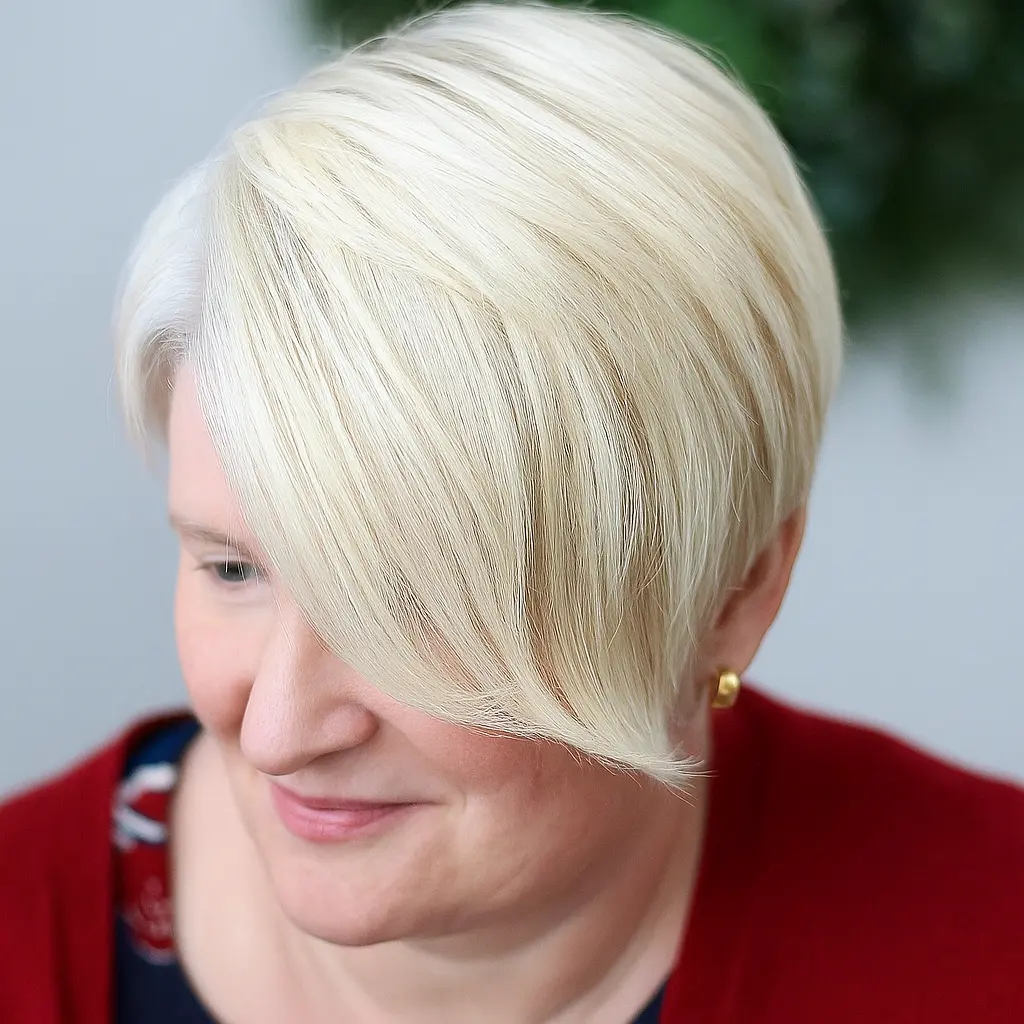 Long Side Swept Bangs