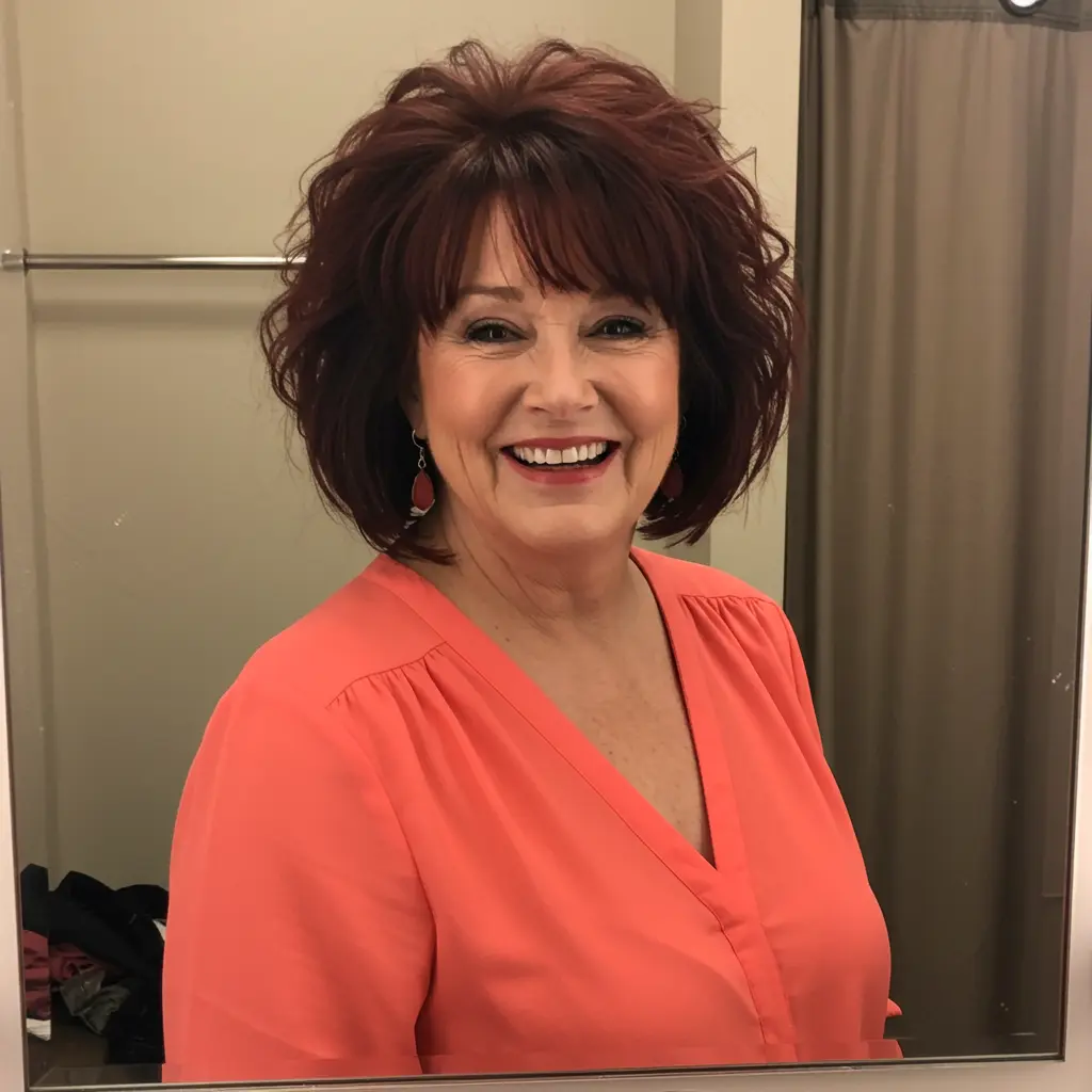 Short Choppy Bob with Volume Boost