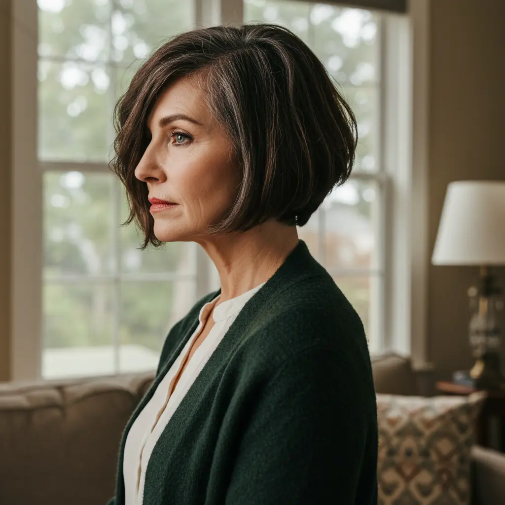 Choppy Bob Hairstyles With Angled Volume