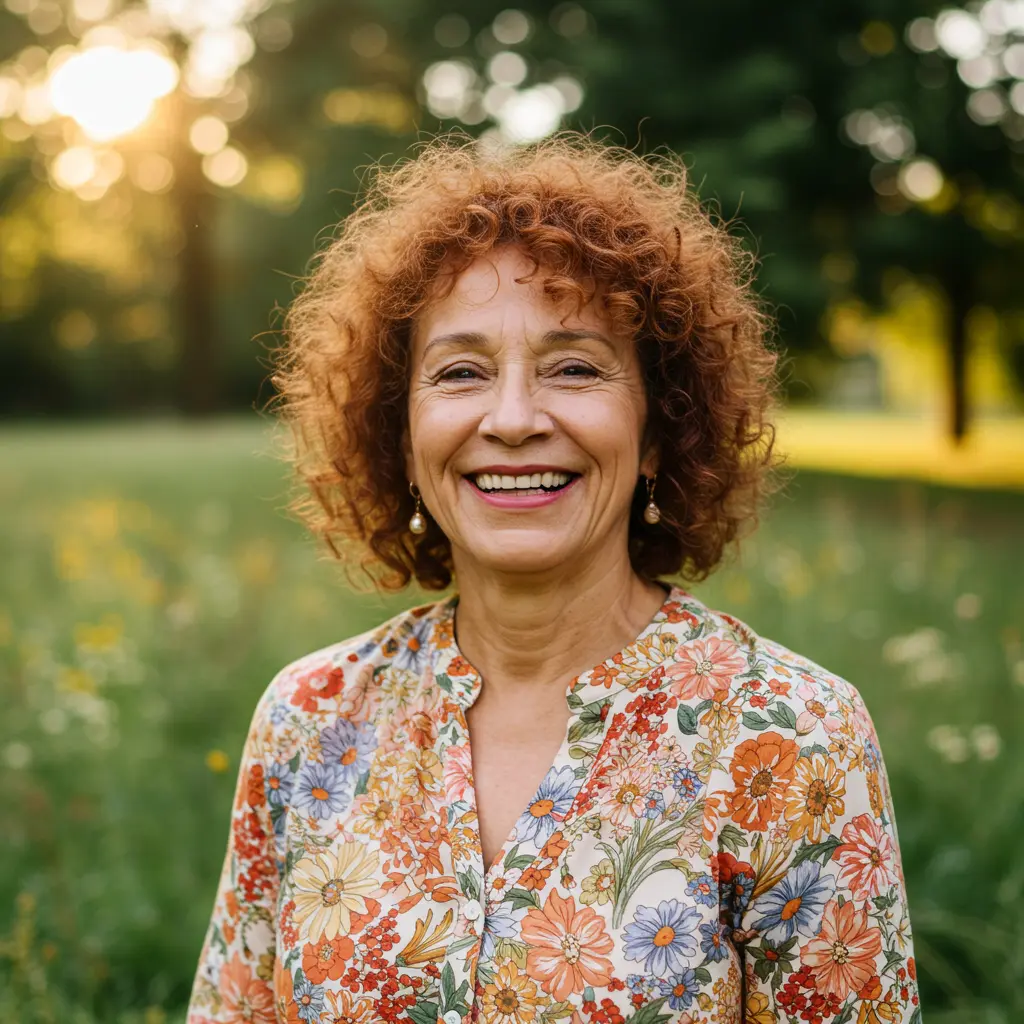 Curly Shaggy Cut with Bouncy Layers