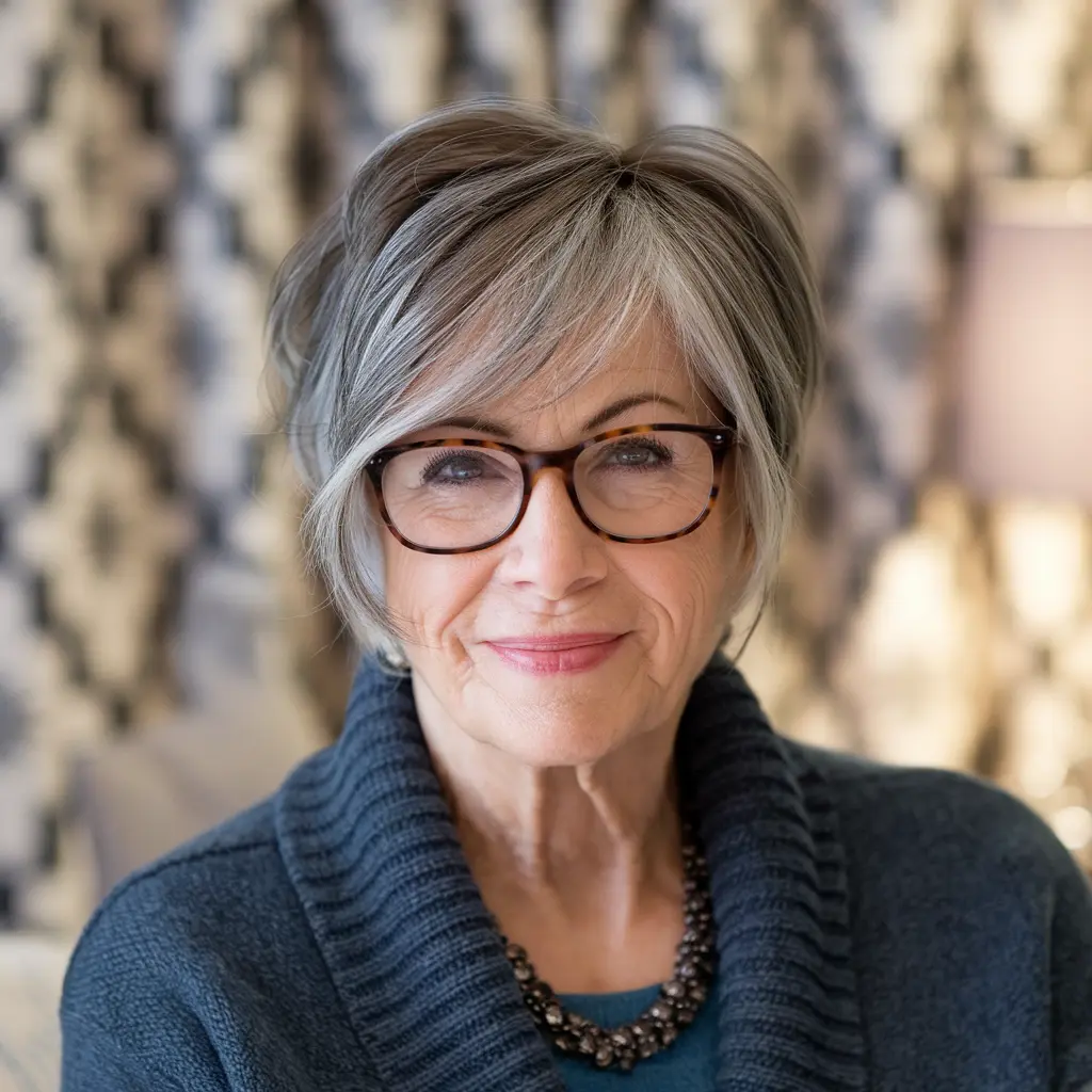 Layered Pixie Bob with Undercut