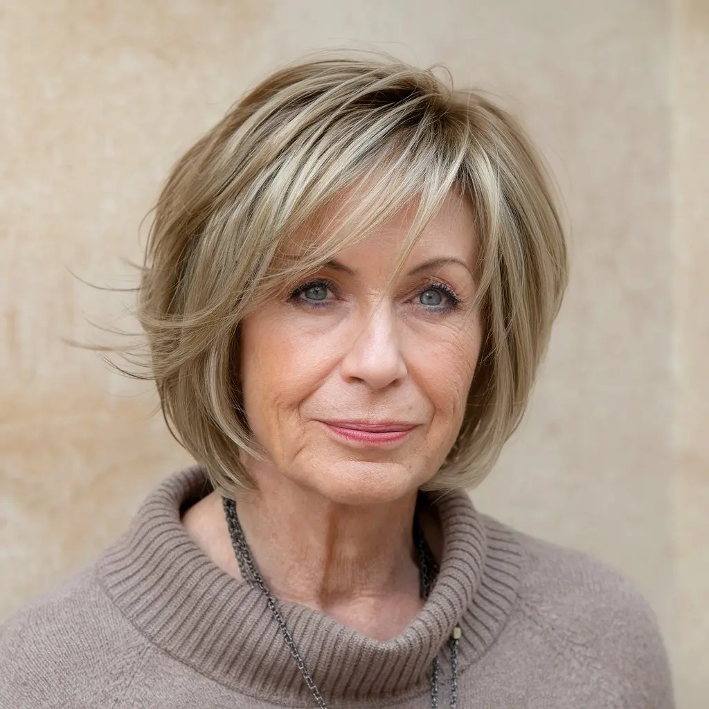 Edgy Asymmetrical Bob