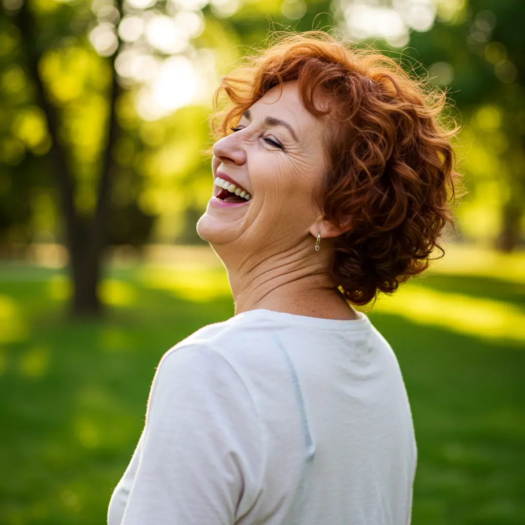 Cute Short Curly Hairstyle