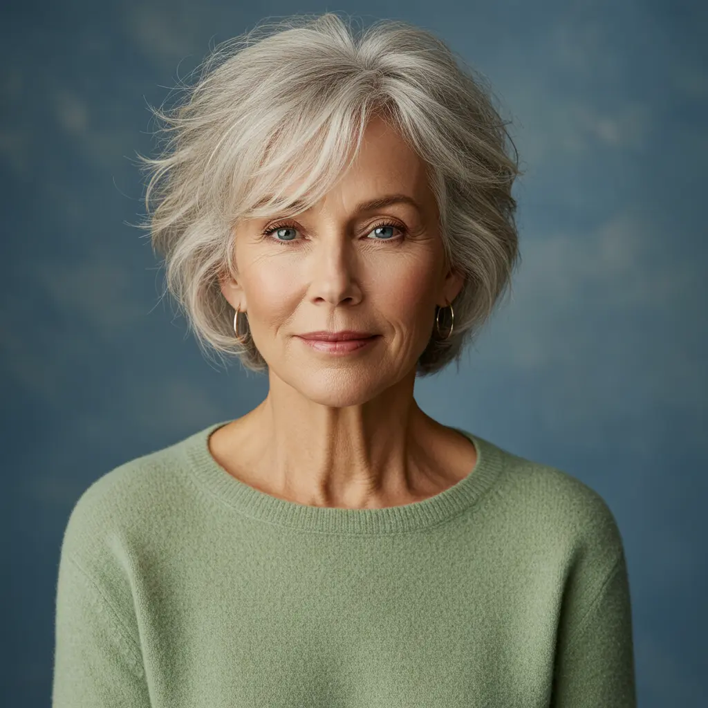 Tousled Choppy Pixie Bob