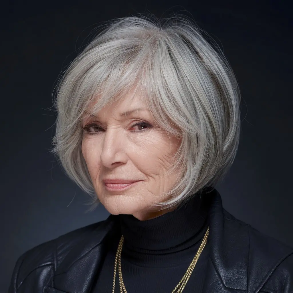 Very Short Bob with Bangs