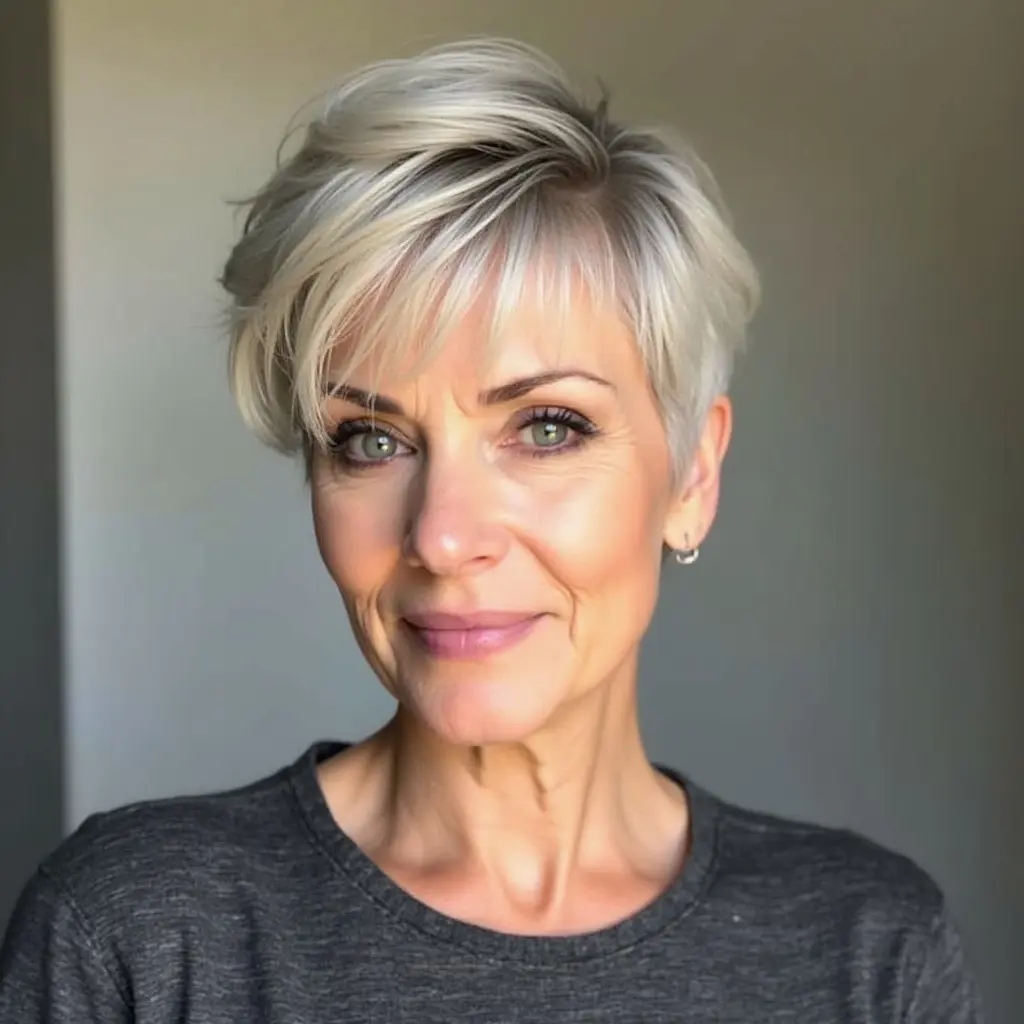 Layered Pixie for Fine Hair or Thin Hair