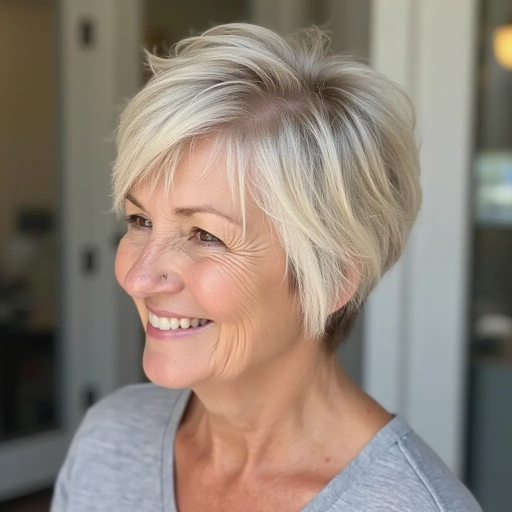 Textured Champagne Wedge