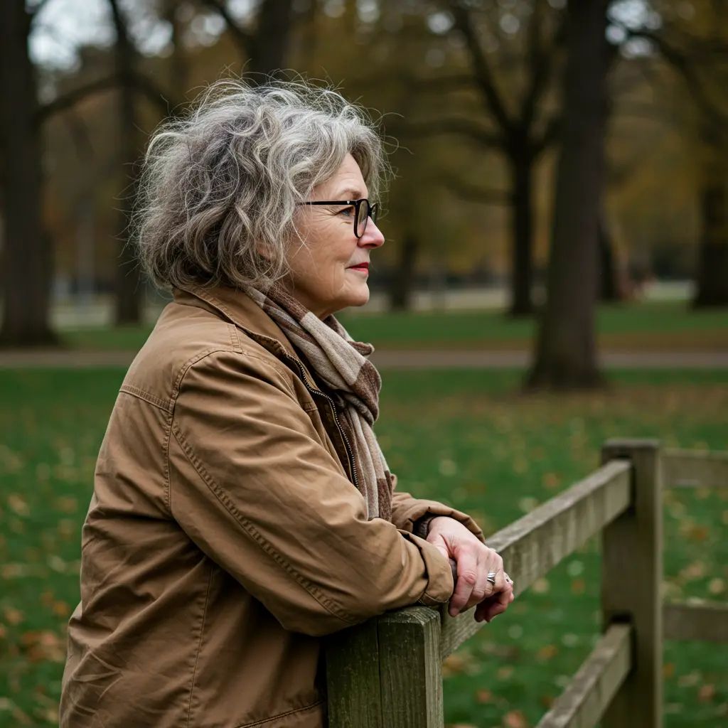 Messy Deeply Side-Parted Bob Cut