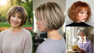 Top 21 Short Bobs with Bangs for Women Over 40 to Love