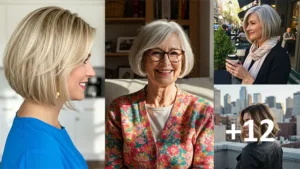 12 Best Bob Haircuts for Women Over 60 to Try Now