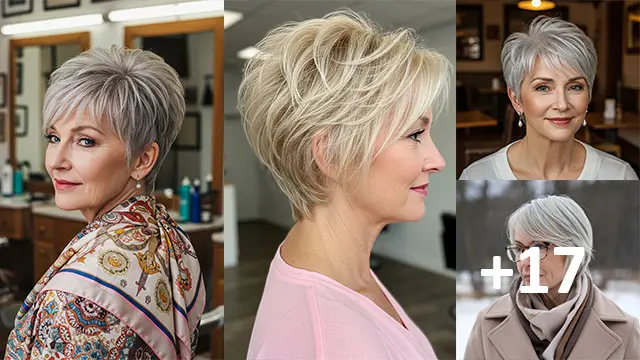 17 Easy Pixie Haircuts for Older Women to Maintain