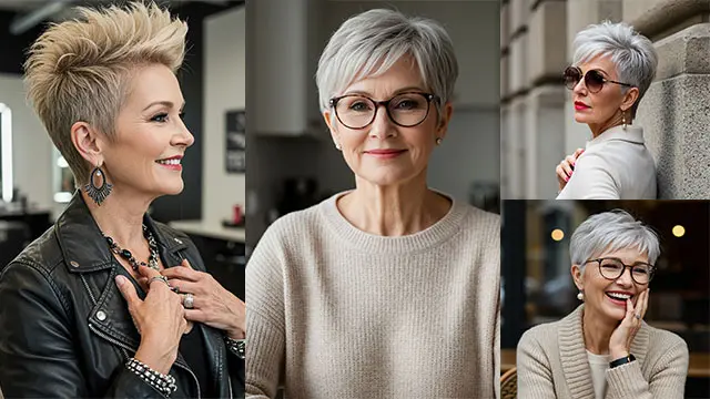 17 Stunning Pixie Haircuts for Older Women to Try Now