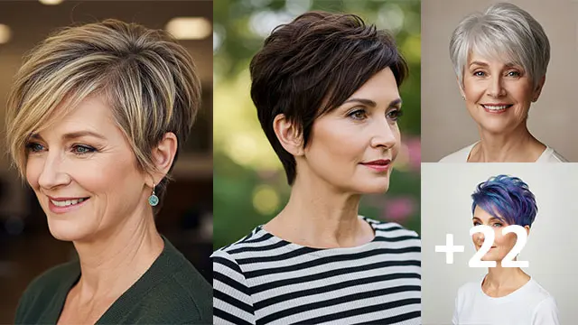 22 Stunning Pixie Haircuts for Women Over 50 You'll Love