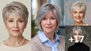 17 Easy Short Haircuts for Women Over 60 with Fine Hair