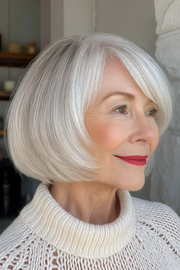 Beautiful Short Bob with Choppy Layers