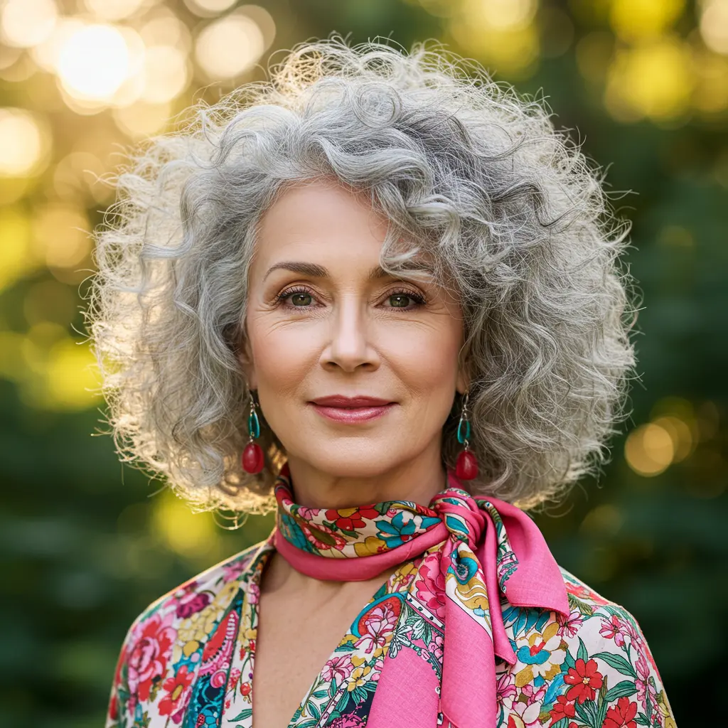 Curly Bob for Thick Hair