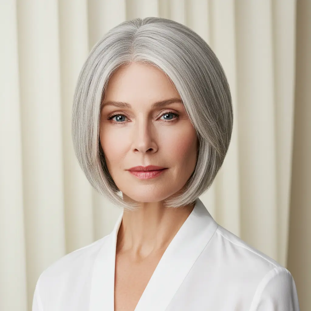 A Line Bob With Sleek Precision