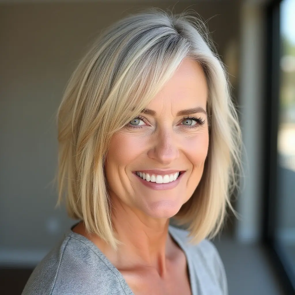 Voluminous Bob for Thinning Hair