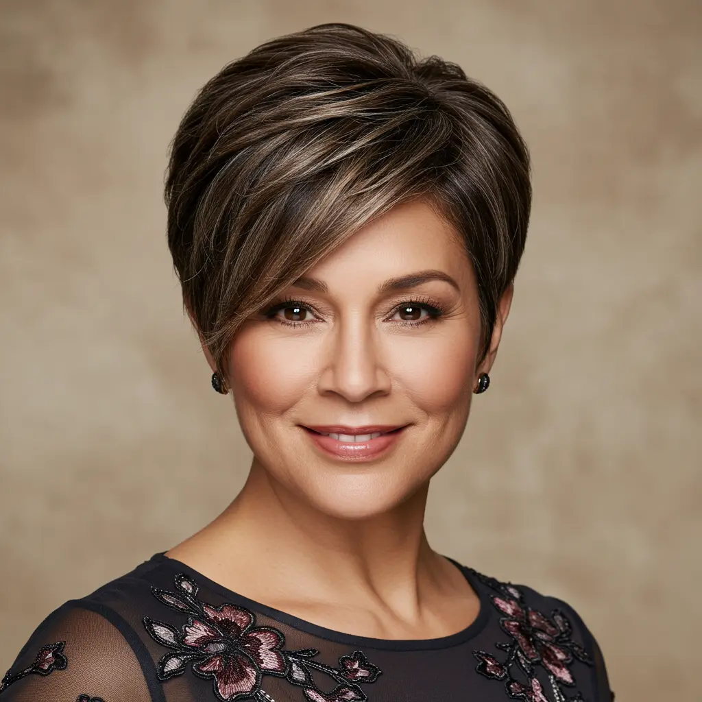 Sleek Side-Parted Bixie