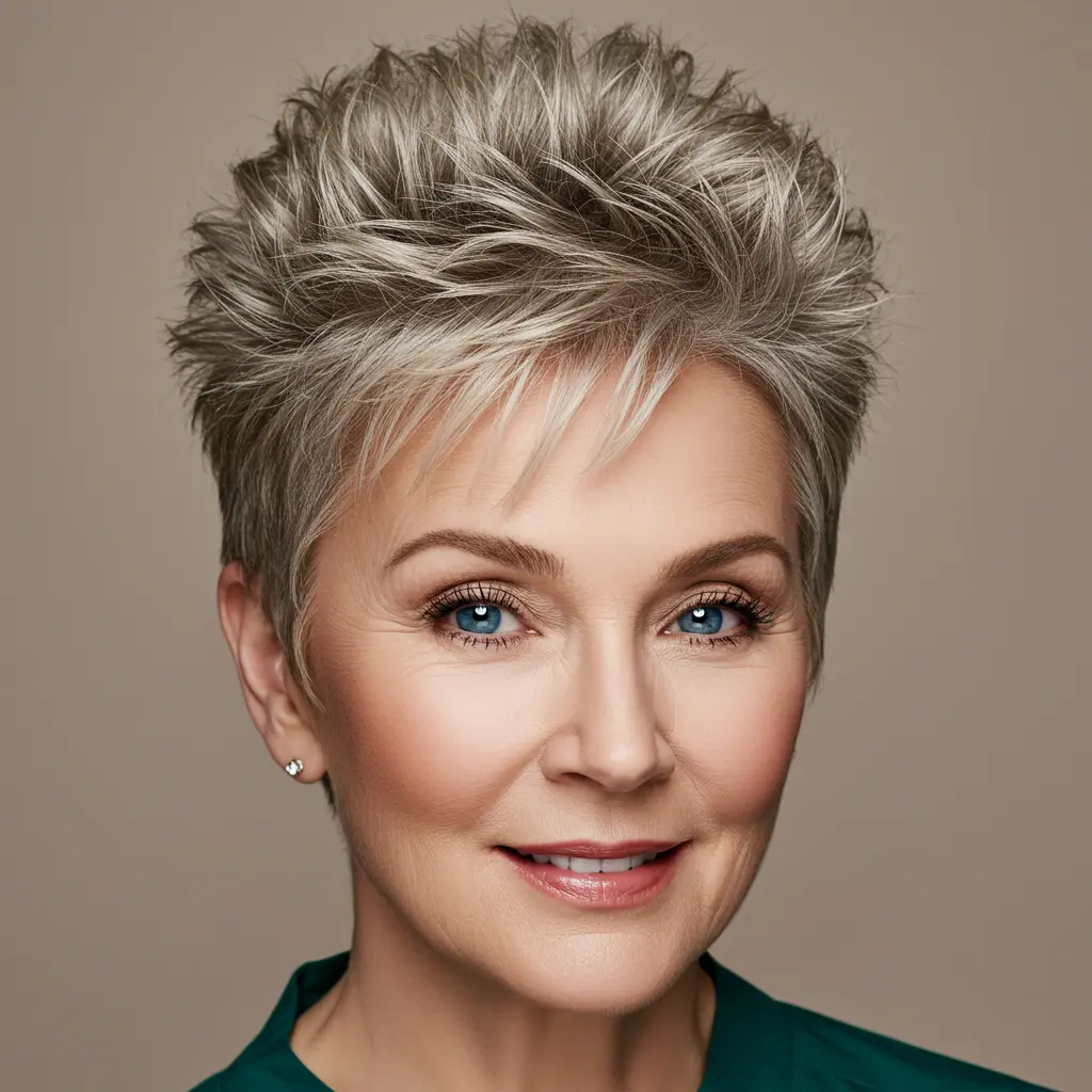 Short Spiky Haircut For Fine Flat Hair Lift