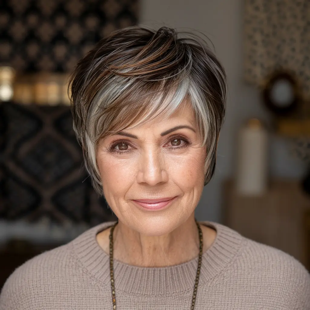 Face-Framing Layered Bixie