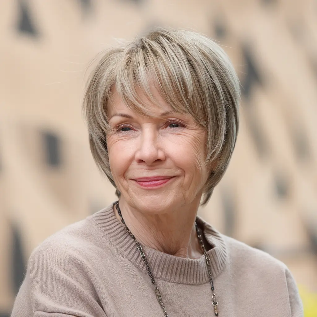 Straight Pixie Bob with Wispy Layers