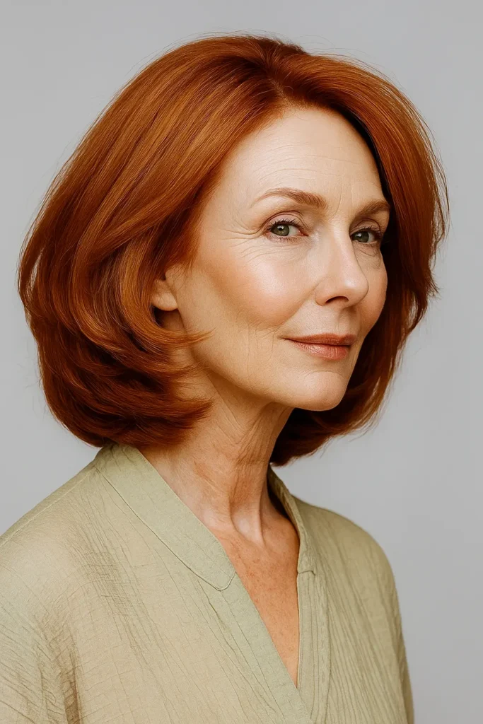 Medium Inverted Bob With Subtle Shape