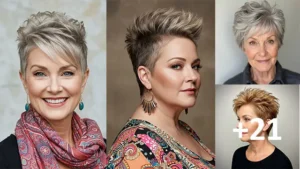 21 Best Short and Spiky Haircuts Women Over 50 Will Love