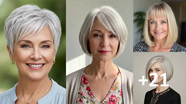 16 Stunning Short Haircuts for Women Over 60 with Fine Hair You'll Love