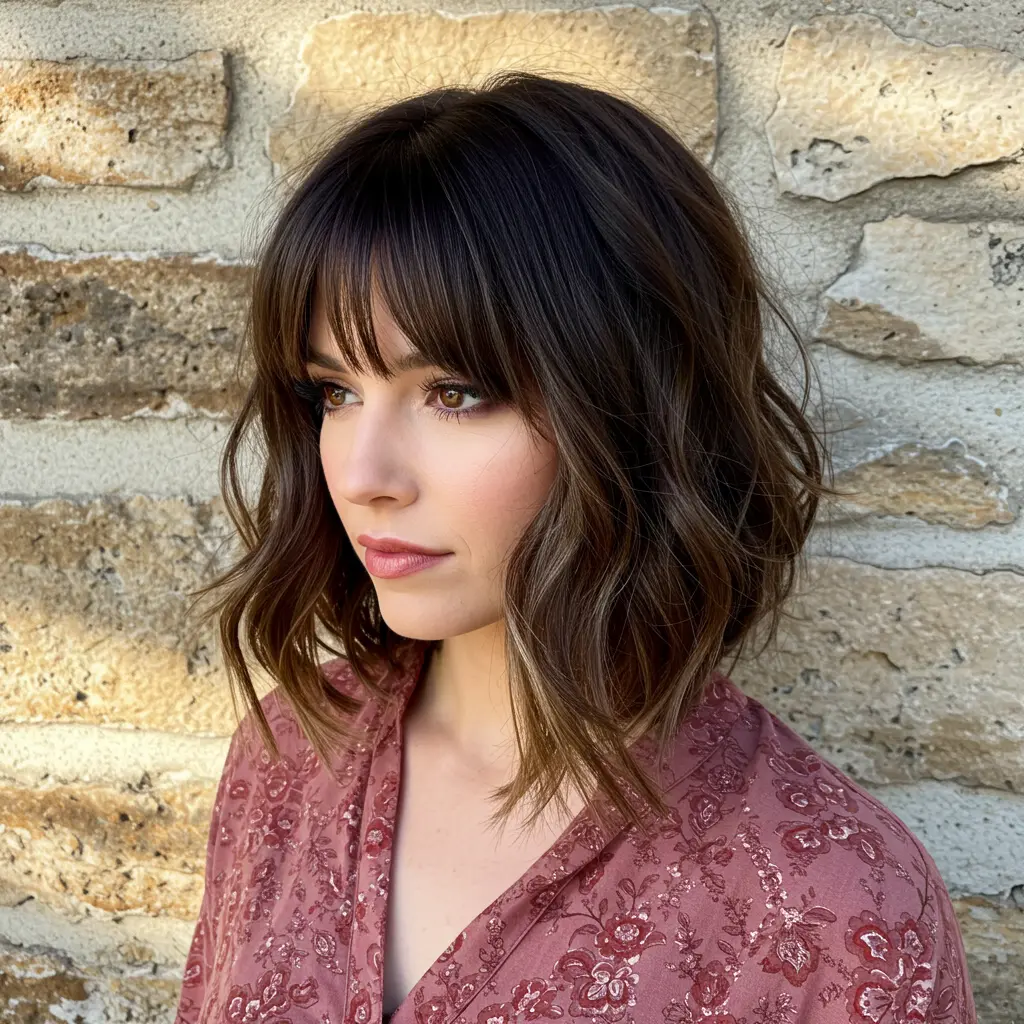 #1 Long French Bob With Effortless Texture