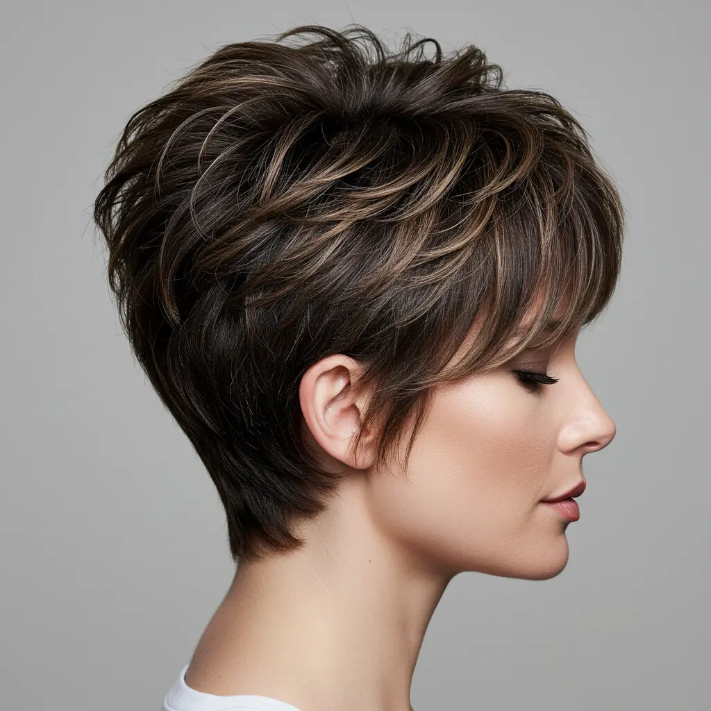 Brunette Lixie with Layers