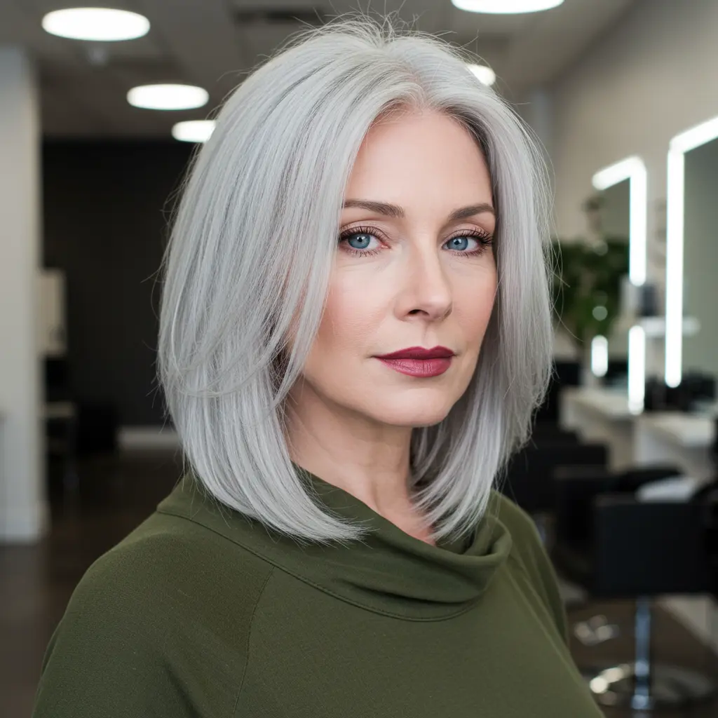 #1 Long Bob With Soft Layers