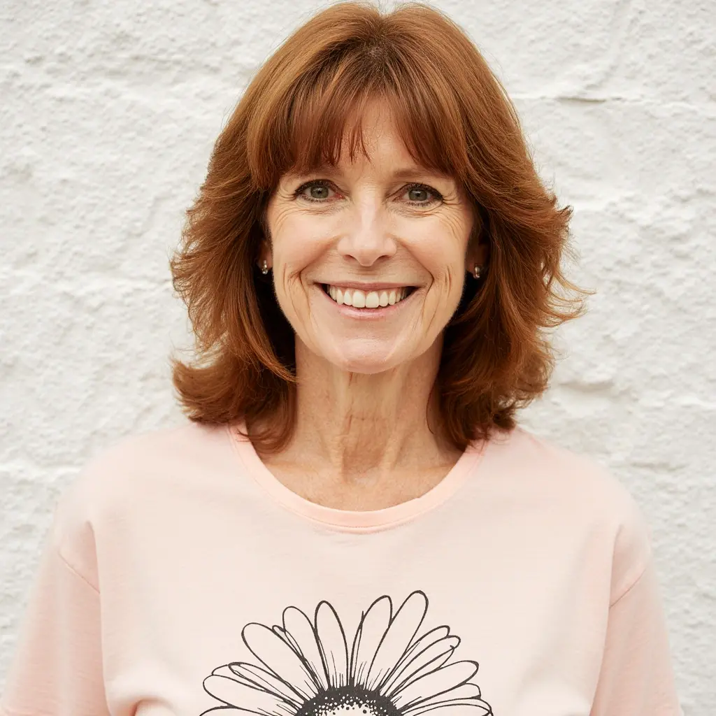 #11 Layered Hair with Side Bangs